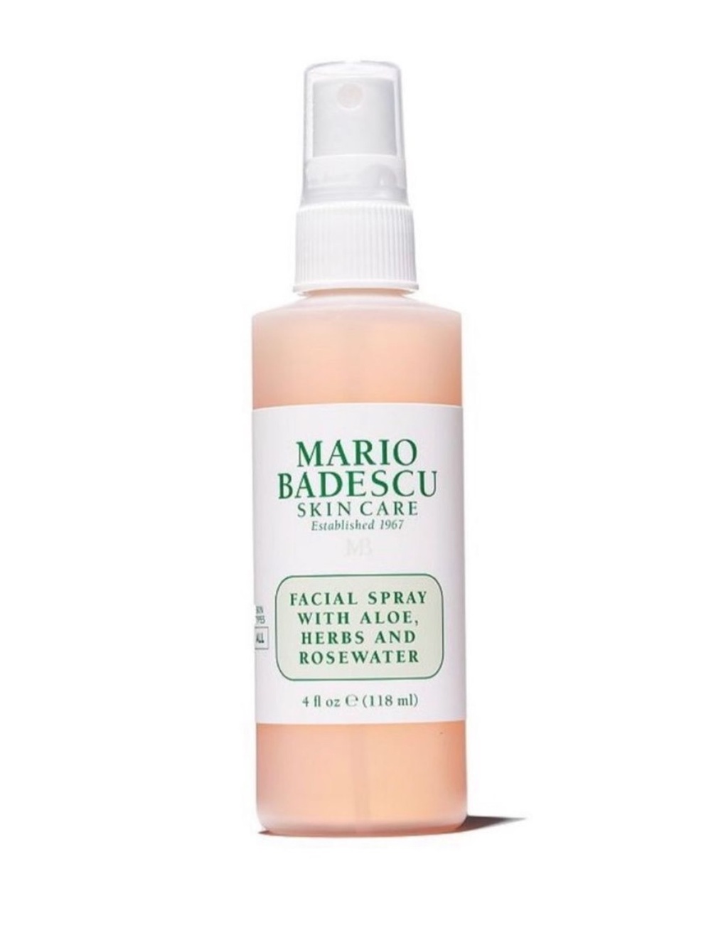 NWOT Mario Badescu Facial Spray, 4 Fl Oz
